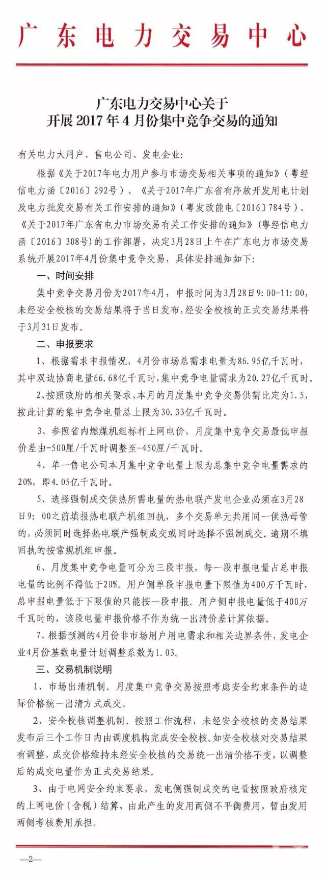 廣東4月份集中競價(jià)交易猜想 會到多少分？