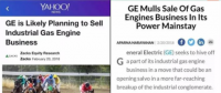 聚焦｜GE“可能計(jì)劃出售工業(yè)燃?xì)鈨?nèi)燃機(jī)”的背后：工業(yè)大拿齊“瘦身”！