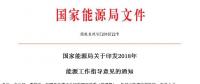 國(guó)家能源局印發(fā)2018年能源工作指導(dǎo)意見(jiàn) 穩(wěn)步發(fā)展光伏與光熱發(fā)電