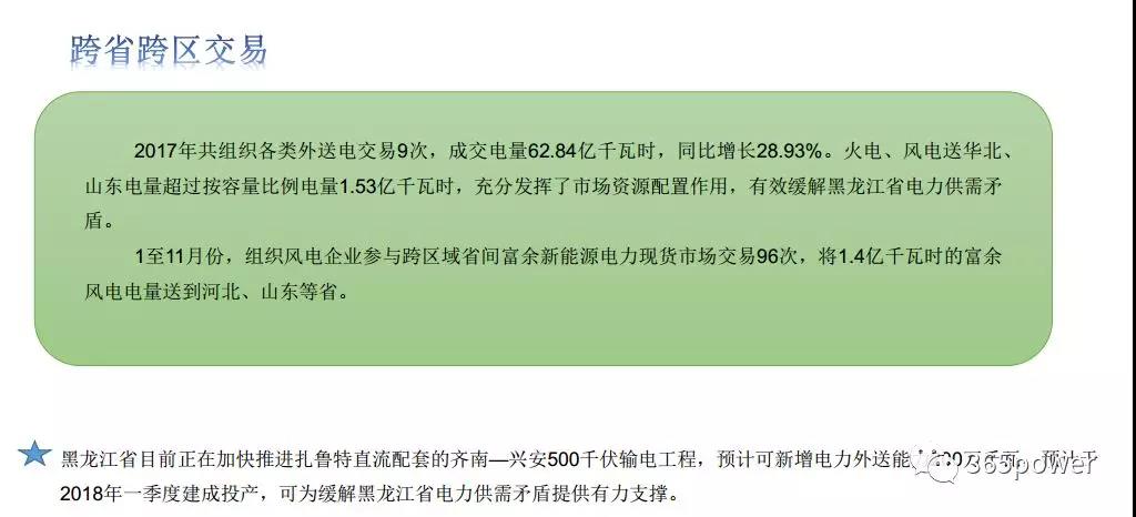 干貨！東北、西北區(qū)域2017售電市場情況