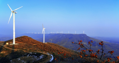 煙臺迎大風(fēng)天氣 風(fēng)電出力、發(fā)電量均創(chuàng)歷史新高