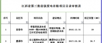 264MW！江西公示第三批省級光伏度電補(bǔ)貼目錄項(xiàng)目審核結(jié)果