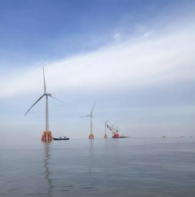 浙江首個海上風(fēng)電工程順利完工！生態(tài)修復(fù)、離岸18公里Wifi覆蓋亮了...