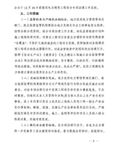 能源局：專項(xiàng)治理風(fēng)電、太陽能發(fā)電等發(fā)電建設(shè)工程和電網(wǎng)建設(shè)工程