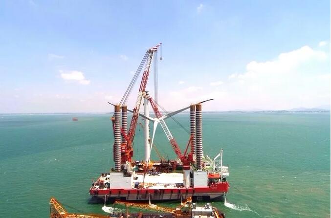 國內(nèi)首個大功率海上風(fēng)電試驗風(fēng)場建設(shè)圓滿收官