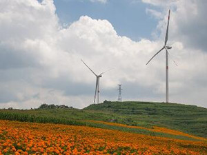 山西電建中標華潤中陽50MW風(fēng)電項目2號標段主體施工