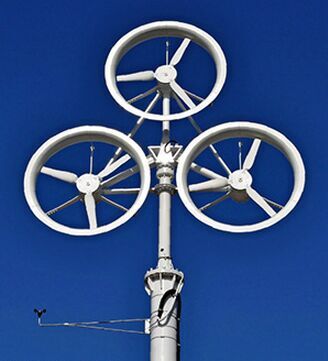發(fā)電不用怕風?。喝毡拘滦惋L車體型小電量足
