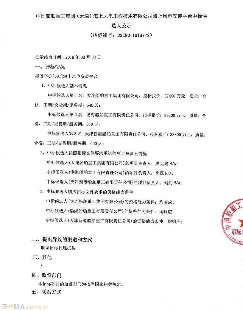 3.7億元！這家船廠將中標(biāo)海上風(fēng)電安裝平臺(tái)
