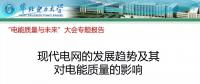 現(xiàn)代電網(wǎng)的發(fā)展趨勢及其對(duì)電能質(zhì)量的影響