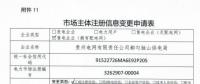 貴州公示2家售電公司、3家電力用戶及1家電網(wǎng)企業(yè)的注冊(cè)信息變更申請(qǐng)