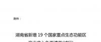 湖南省發(fā)布《湖南省新增19個國家重點(diǎn)生態(tài)功能區(qū)產(chǎn)業(yè)準(zhǔn)入負(fù)面清單(試行)》對水力發(fā)電、風(fēng)力發(fā)電、太陽能發(fā)電等嚴(yán)格管控