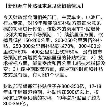 該信誰(shuí)？2019年新能源汽車(chē)補(bǔ)貼版本滿(mǎn)天飛 到底哪個(gè)靠譜？